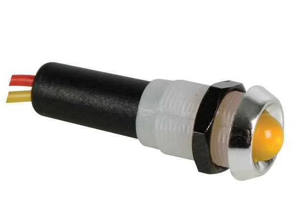 Bombilla LED 12v Amarilla - Cromo