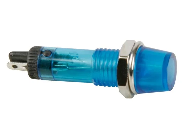 L&aacute;mpara Ne&oacute;n 220v Azul 8mm Sin Cable