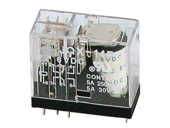 Rel&eacute; Vertical 5a/30vdc-220vac 2 X Inverters 6vdc