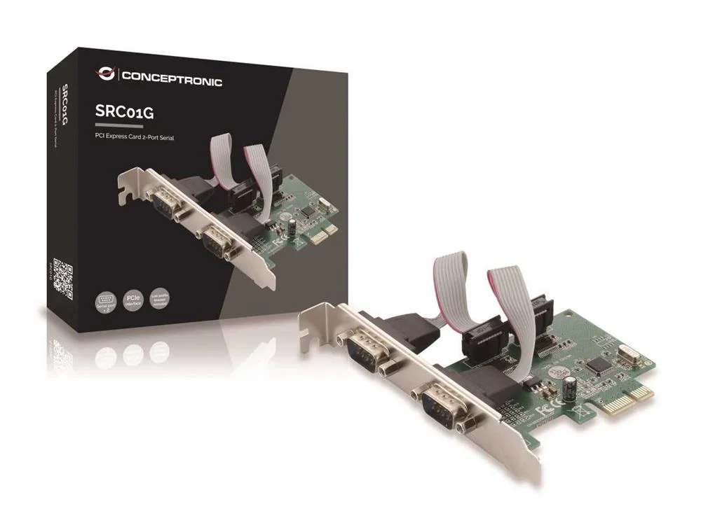 Conceptronic Pci Express Card 2-Port Seriell Schnittstelle