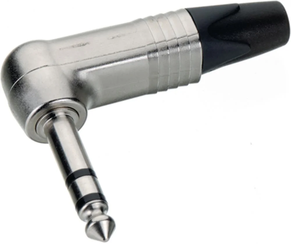 Ficha Jack 6.35 Macho Stereo Niquel 90 Neutrik