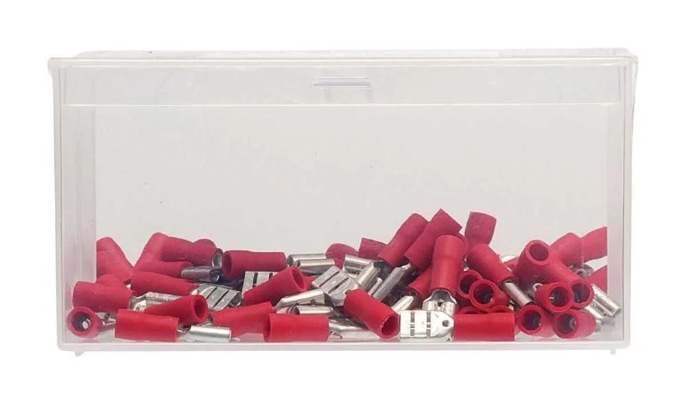 R&aacute;pido No Conector 48 Mm F&ecirc;mea Pvc Vermelho