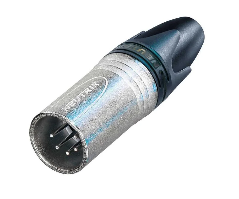 Neutrik - Xlr Cable Connector, 5-Pin Male, Silver Plated, Nickel