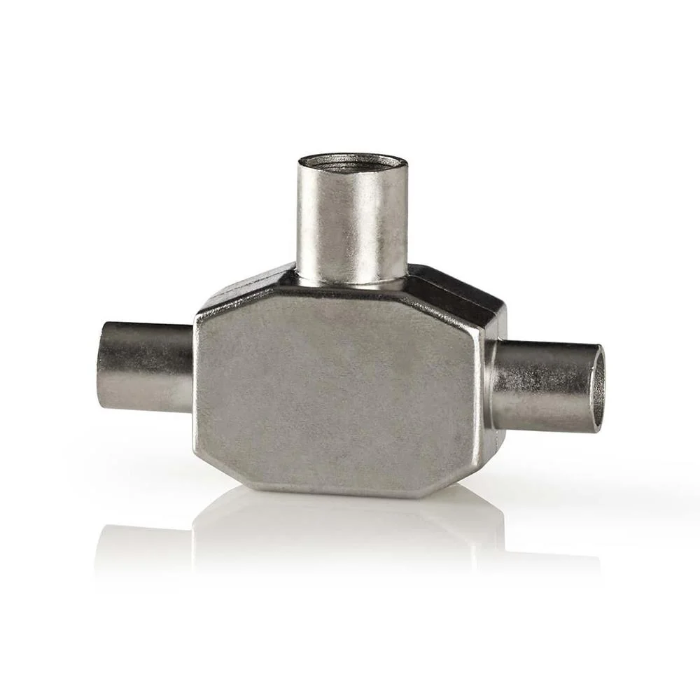 Adaptador Coaxial  2x Iec (Coaxial) Macho - Iec .