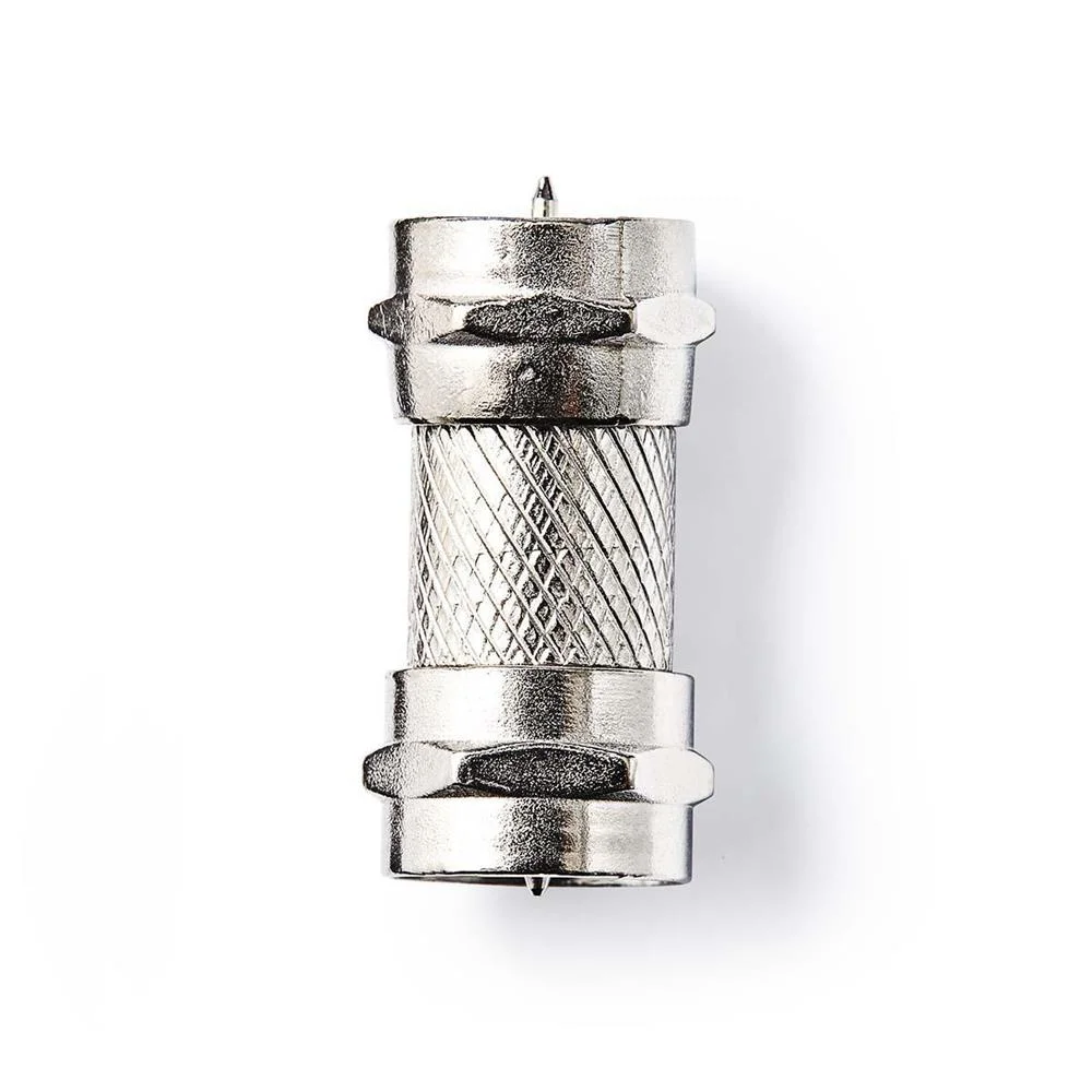 Adaptador De Sat&eacute;lite E Antena  F Macho - F Mach.