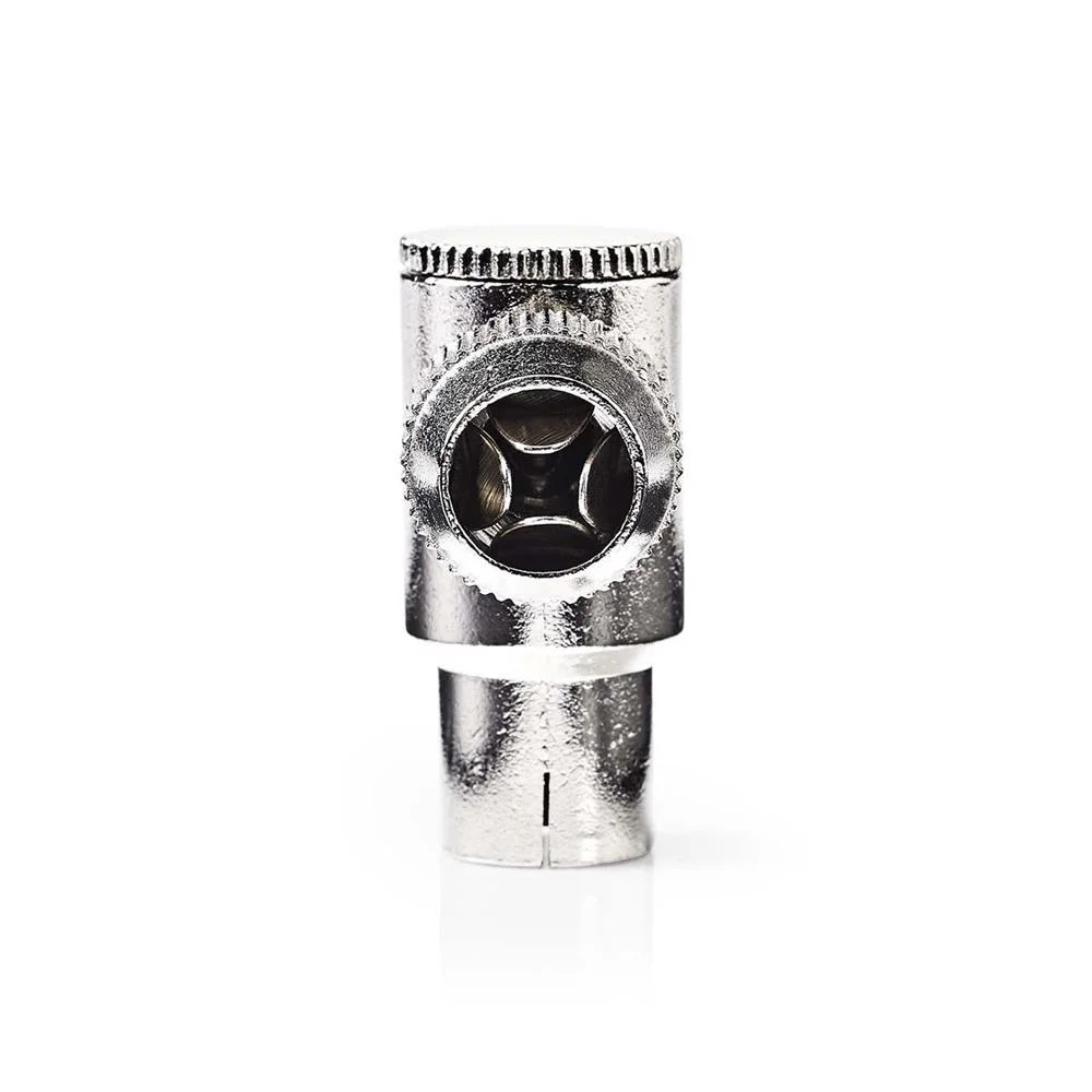 Conector Iec (coaxial) Em &Acirc;ngulo  Mulher - 2 Uni.