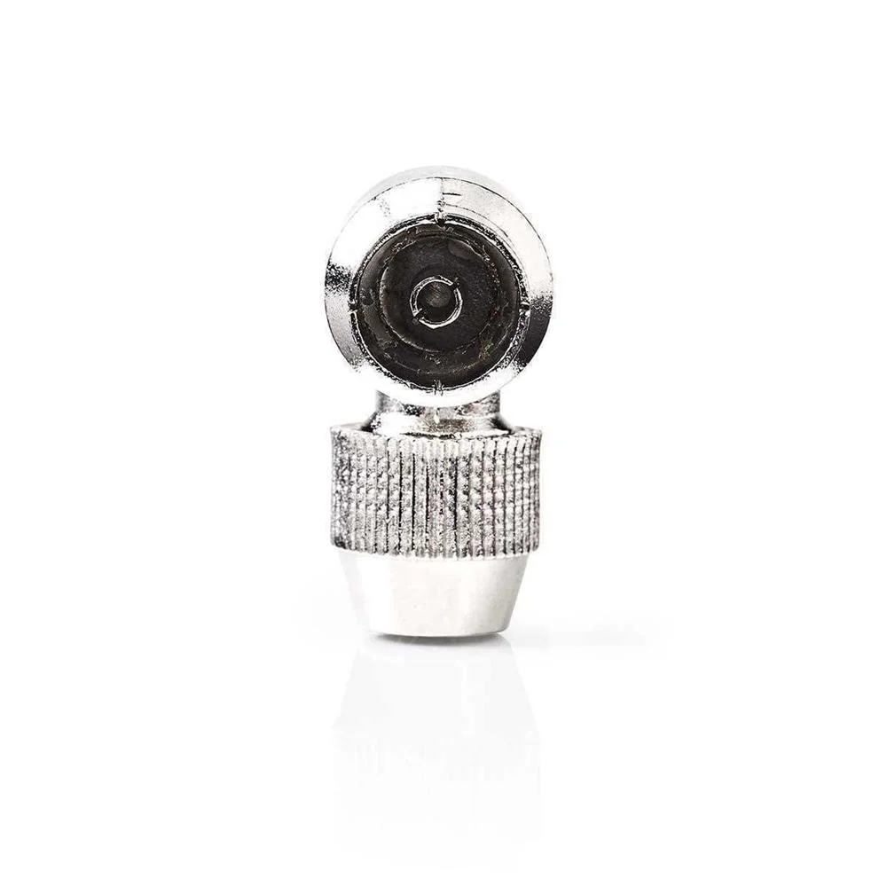 Conector Iec (coaxial) Em &Acirc;ngulo  Mulher - 2 Uni.