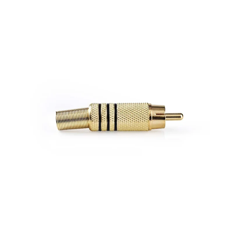 Conector Rca Macho Preto