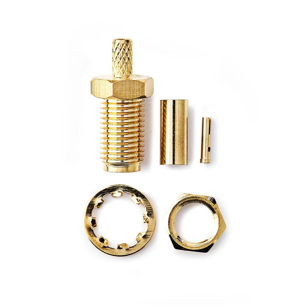 Conector Sma | Mujer - para Cables Rg174 | 2 Unid.