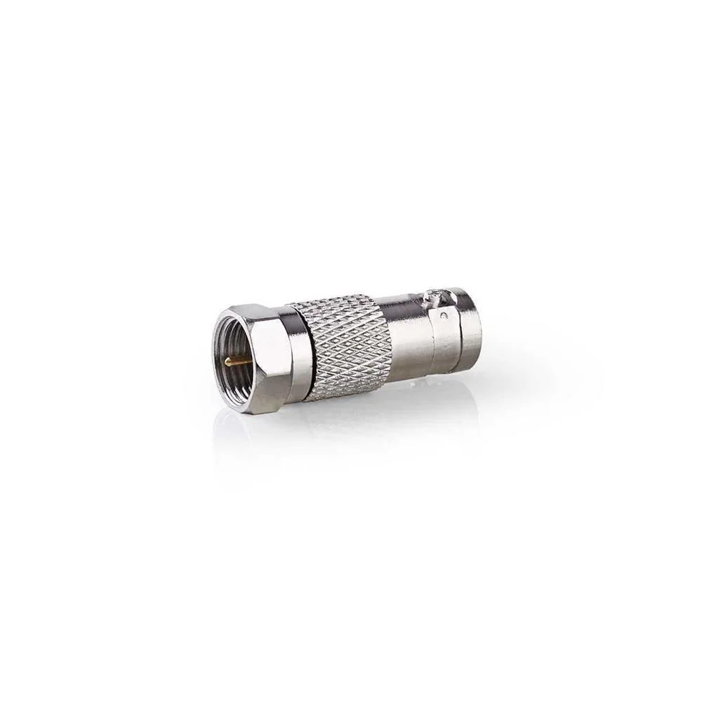 Adaptador De Sat&eacute;lite E Antena  F Macho - F&ecirc;mea .