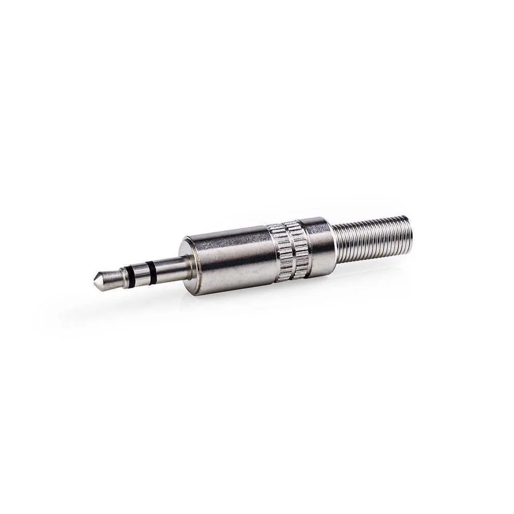 Ficha Jack Macho 3.5mm Metalico