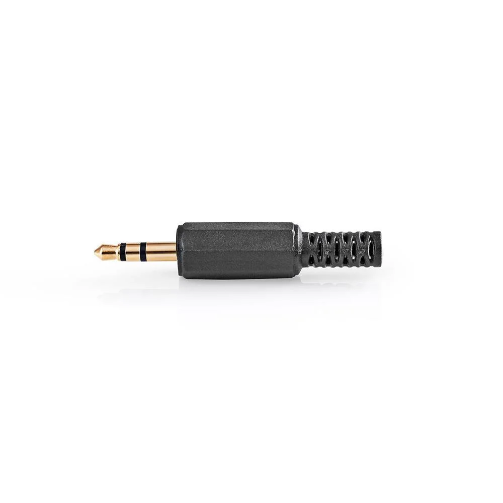 Ficha Jack 3.5mm Macho Dourado