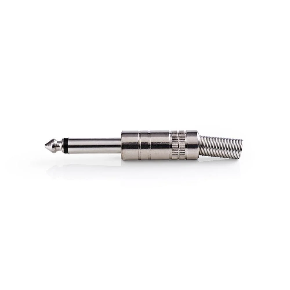 Conector Jack Mono  635 Mm Macho  25 Pe&ccedil;as  M.