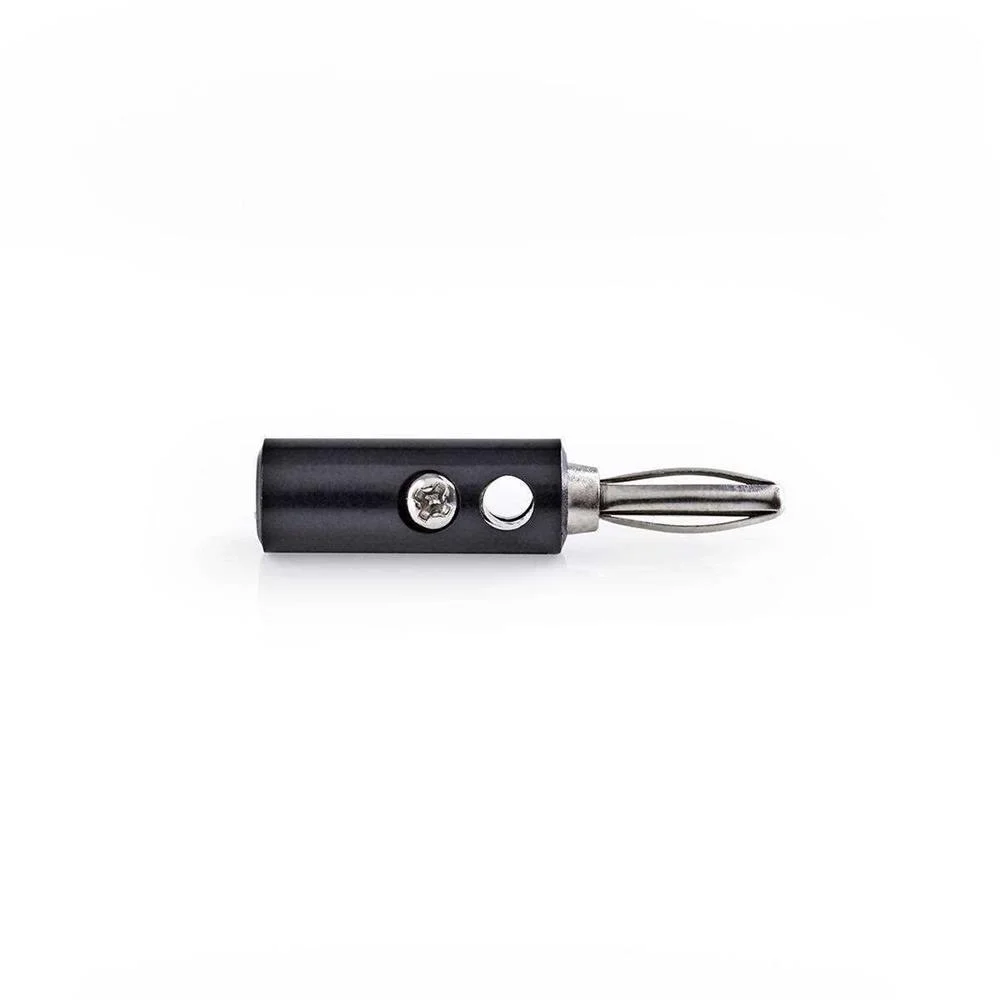 Conector Banana 4,5mm Macho - Preto