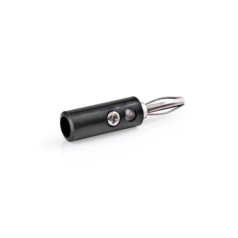 Conector Banana 4,5mm Macho - Preto