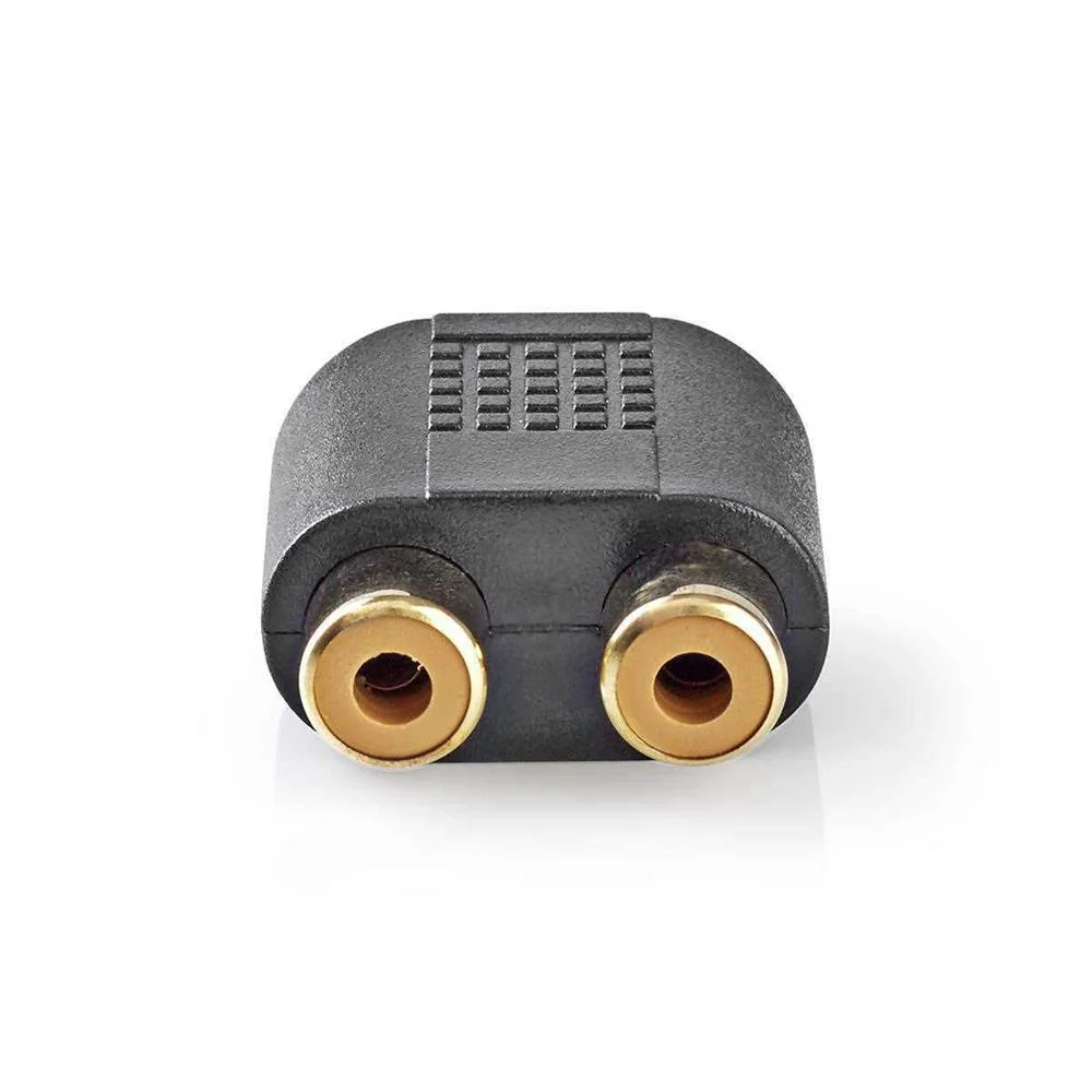 Adaptador de &Aacute;udio Est&eacute;reo  Macho 3,5mm - Femini.