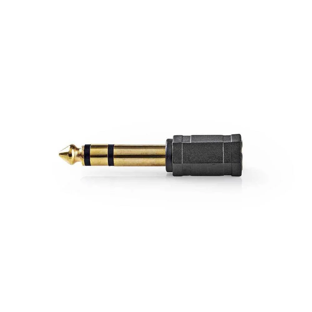 Adaptador de &Aacute;udio Est&eacute;reo  6,35 Mm Masculino - .