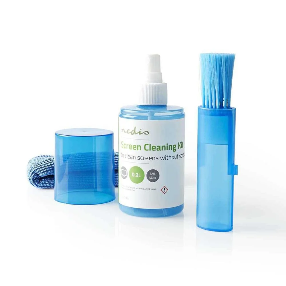 Kit De Limpeza Para Ecr&atilde;s  Tv  Smartphone  Tab.
