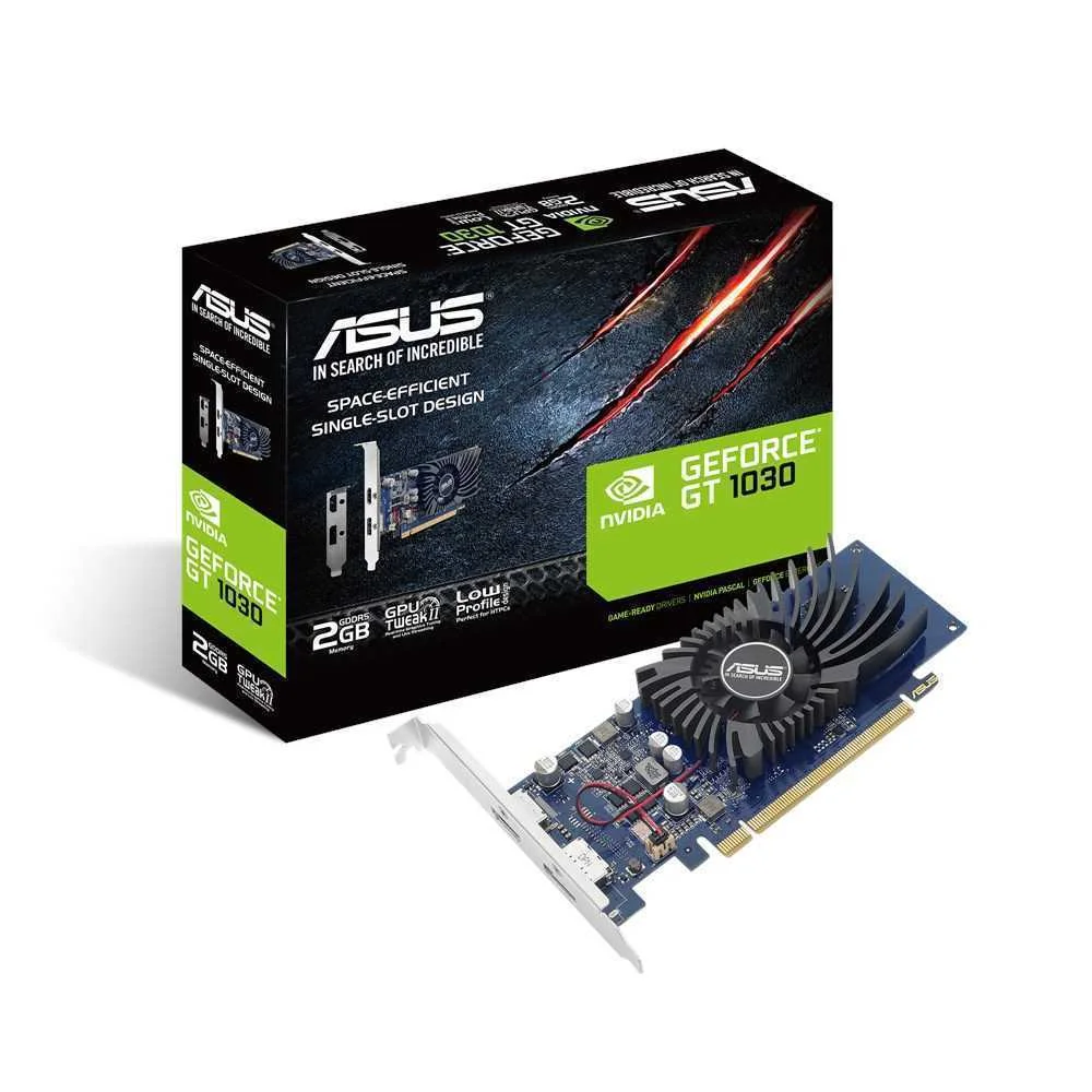 Asus Geforce Gt1030 Brk Low Profile 2gb Gddr5 90yv0at2-M0na00