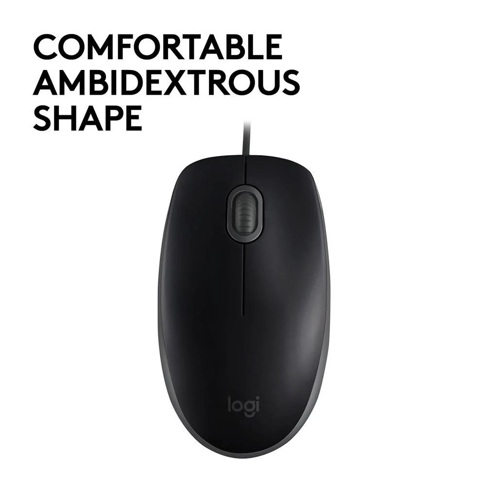 Raton Logitech B110 Silent Usb Negro