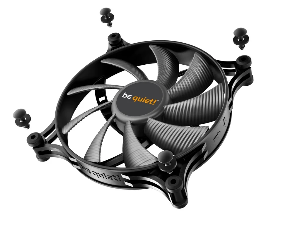 Ventoinha Shadow Wings 2 140mm Preto - Be Quiet