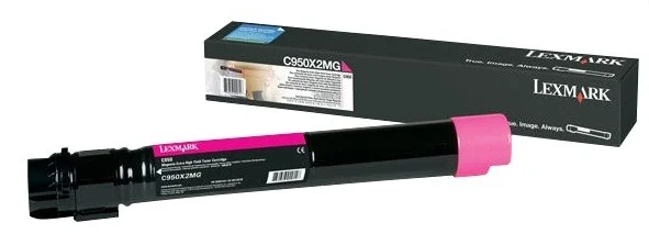Toner Lexmark C950x2mg Magenta 22k a 5% - C950
