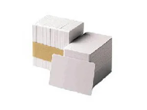 Cart&atilde;o Zebra Pvc Branco Pack500