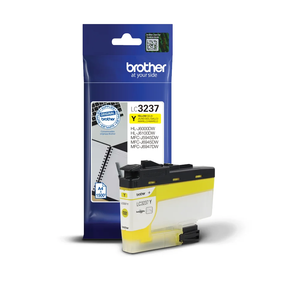 Brother Tinteiro Amarelo Lc3237