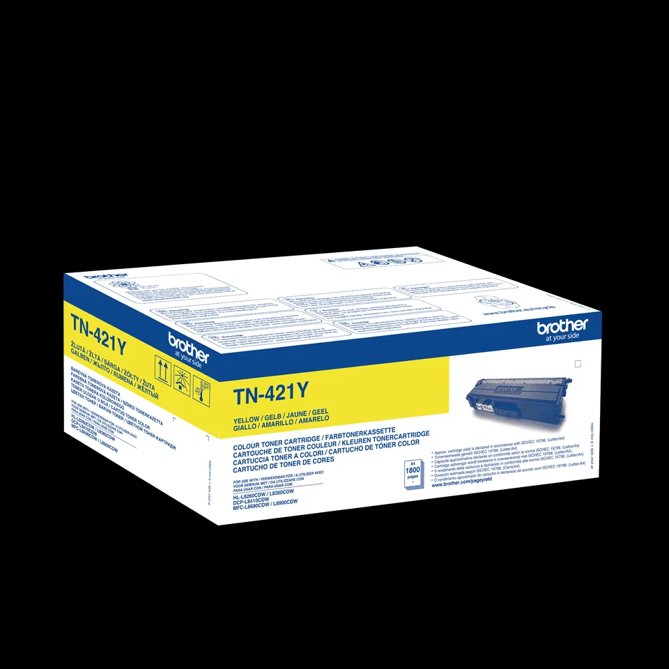 T&oacute;ner Original Brother Tn-421y Tn421y Amarelo