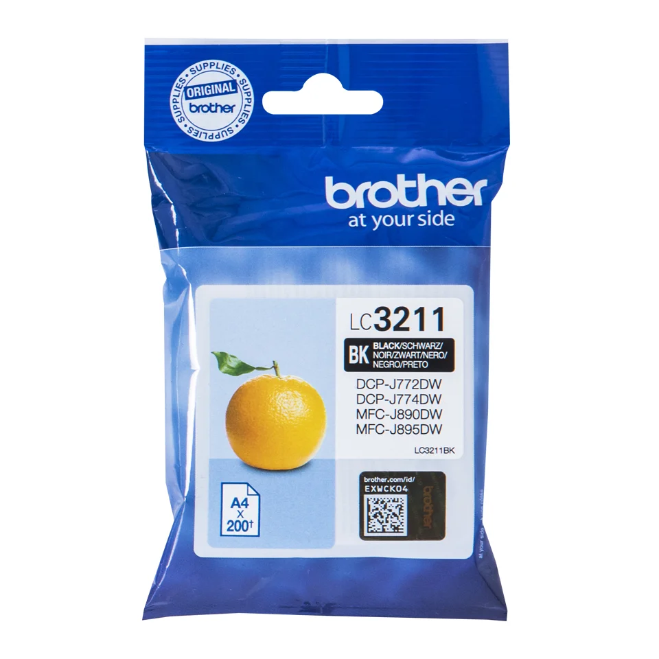 Brother Tinteiro Preto Lc-3211