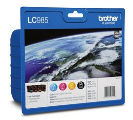 Brother Tinteiro Pack 4cores Lc985
