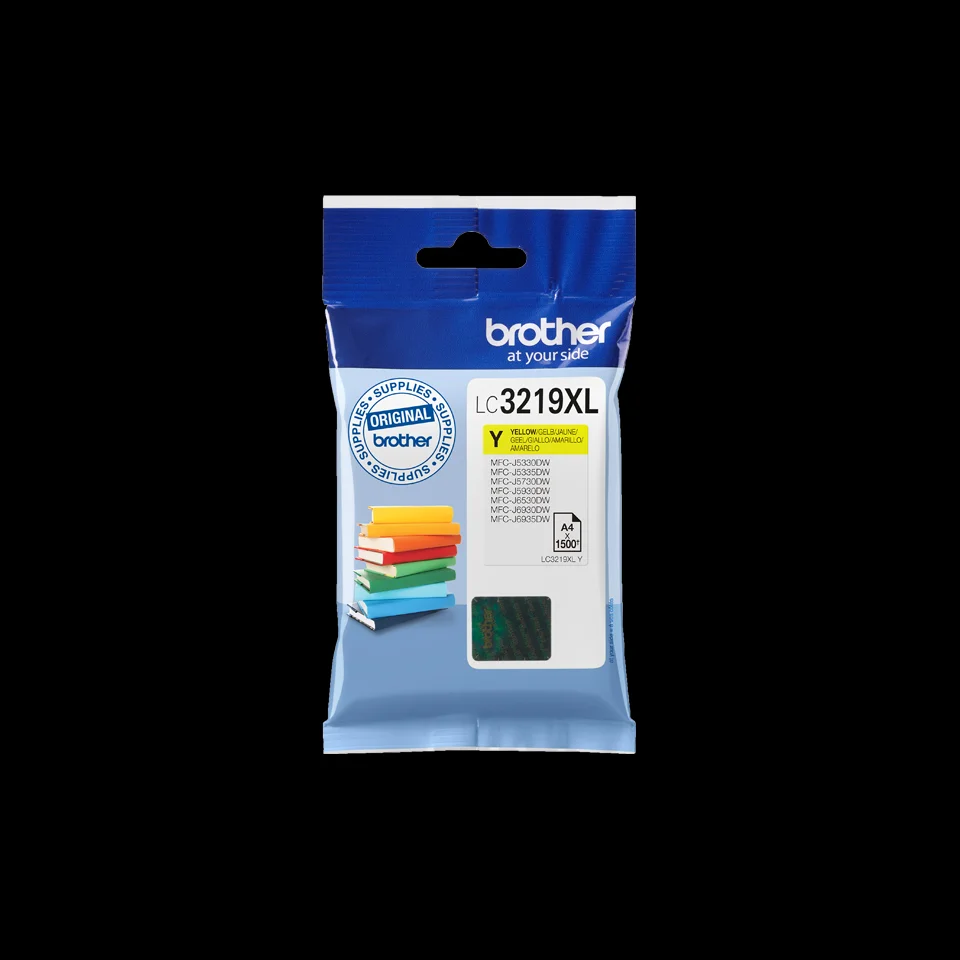 Brother Tinteiro Amarelo Alta Cap Lc-3219
