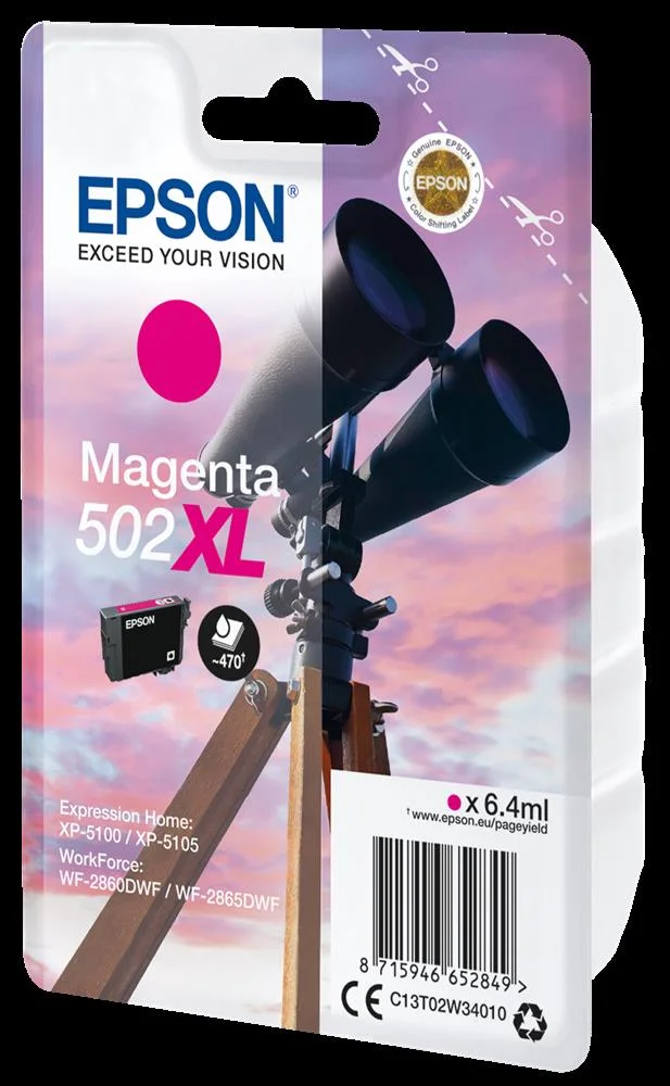 Epson Ink Cart. C13t02w34010 F?r Workforce Wf-2860dwf/ Expression Home Xp-5100 (Magenta Xl)