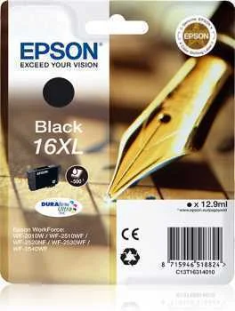 Cartucho de Tinta 16xl Ink Cartridge Negro Epson