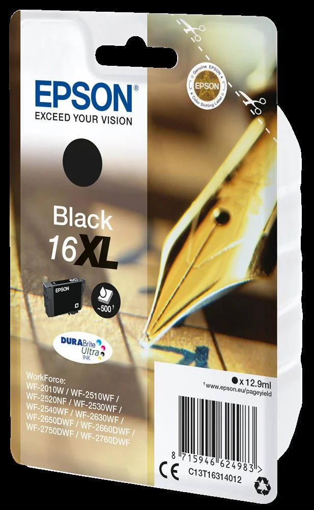 Cartucho de Tinta 16xl Ink Cartridge Negro Epson