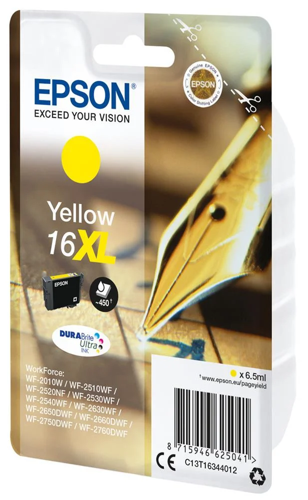 Cartucho de Tinta Original Epson N&ordm;16 Xl Alta Cap.