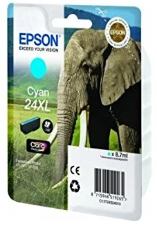 Cartucho de Tinta Original Epson N&ordm;24 Xl Alta Cap.