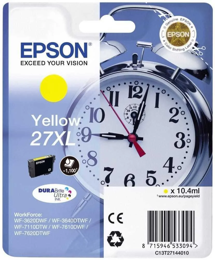 Cartucho de Tinta Compatible Epson T27xl