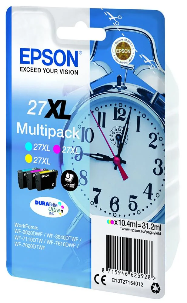 Cartucho de Tinta Original Epson N&ordm;27 Xl Alta Cap.