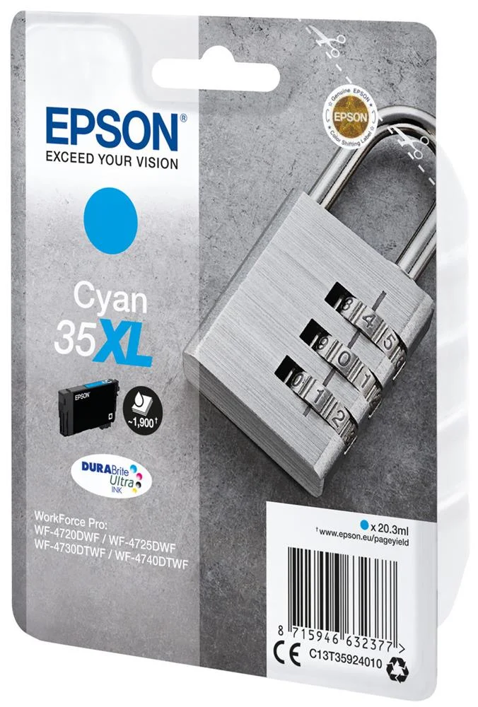 Epson Ink Cart. C13t359240 F?r Workforce Pro Wf4720/4720dwf/ 4725/4725dwf/4730/4730dt/4740/ 4740dwf 