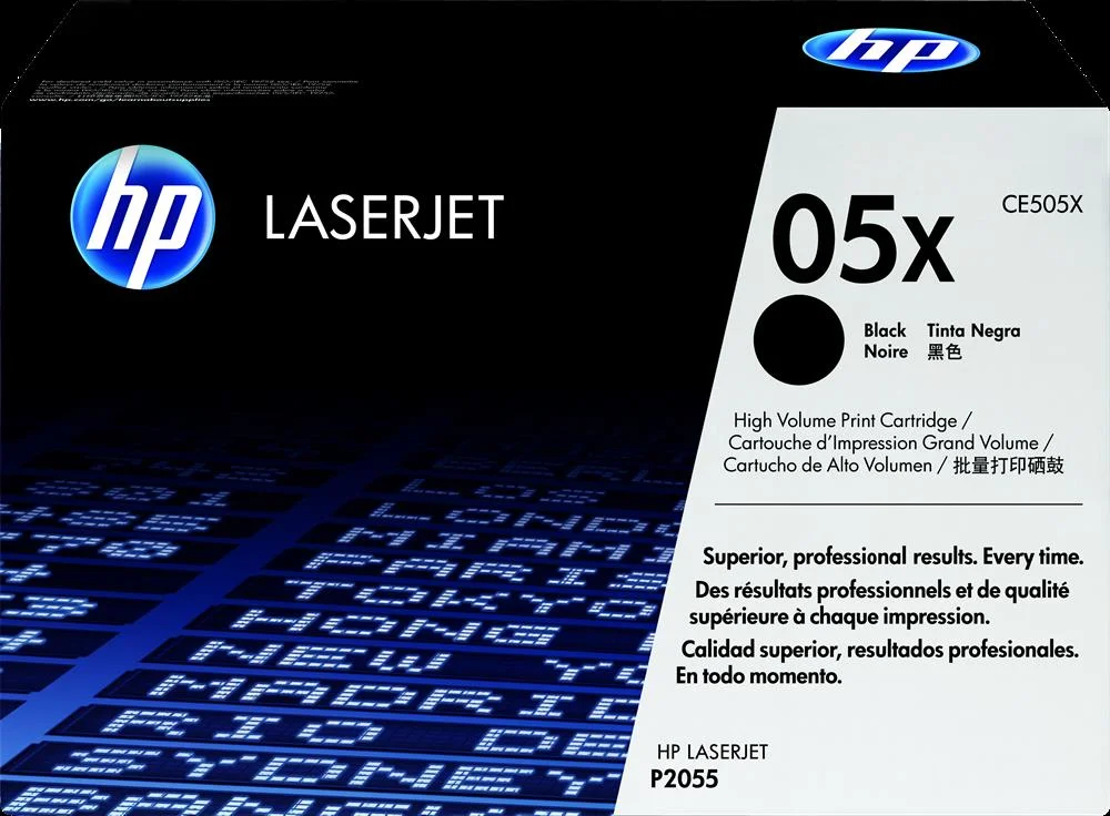 Toner Preto Hp Laserjet P20506500fls - Ce505x