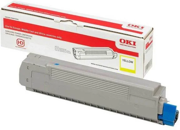 Toner Oki C532/Mc573 Amarelo 1500 P&aacute;g - 46490401