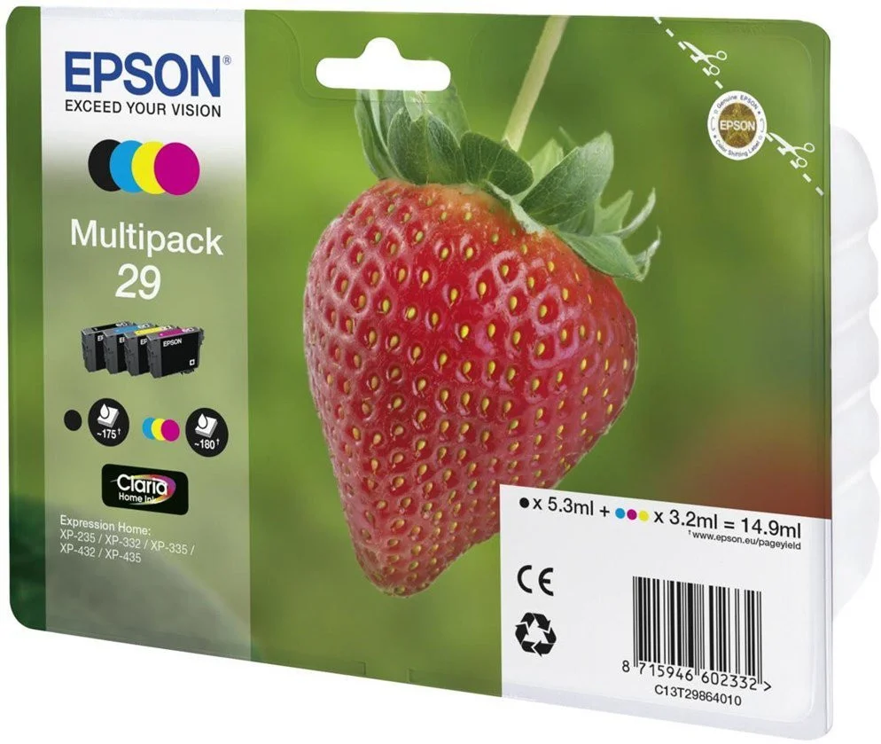 Epson Ink Cart. C13t29864012 F?r Expression Home Xp-235/ 332/335/432/435 Multipack