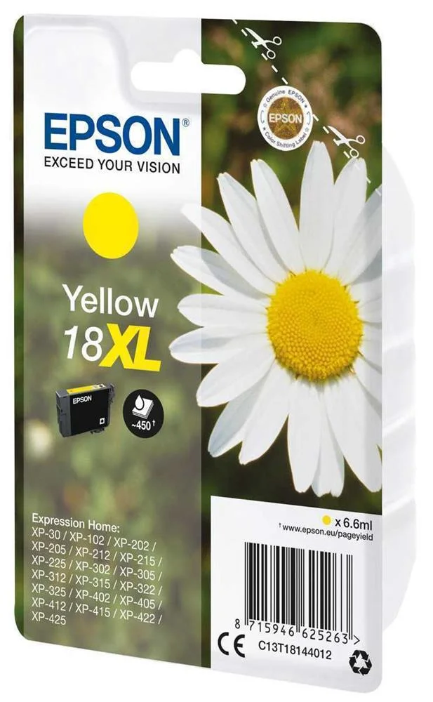 Epson 18xl - Xl - Yellow - Original - Ink Cartridge