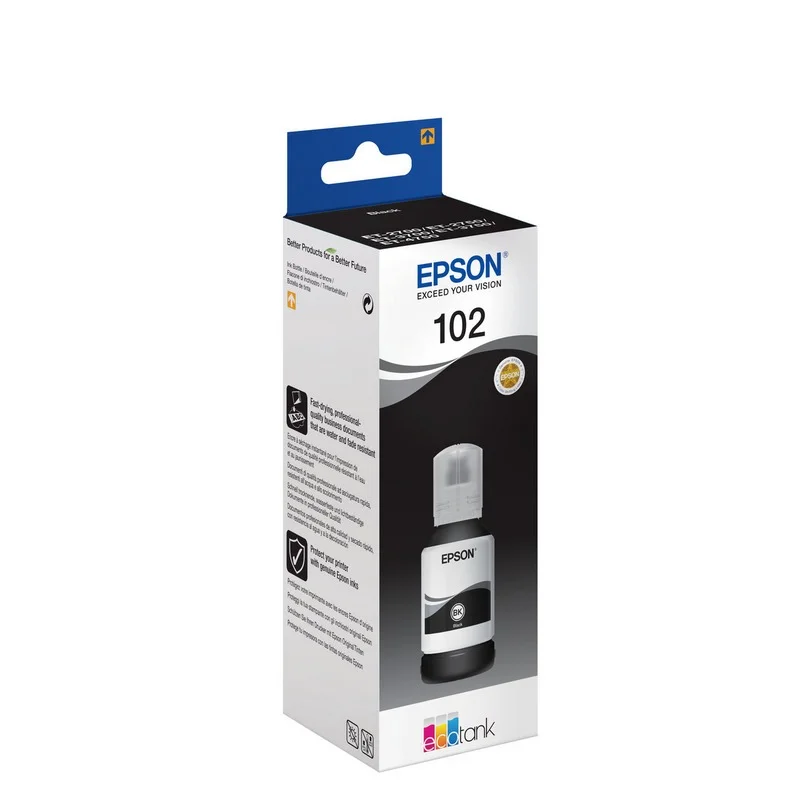 Epson Ink Cart. 102 Eco Tank C13t03r140 F?r Ecotank Et-2700/ 2750/3700/3750/4750/ Expression Et-2700
