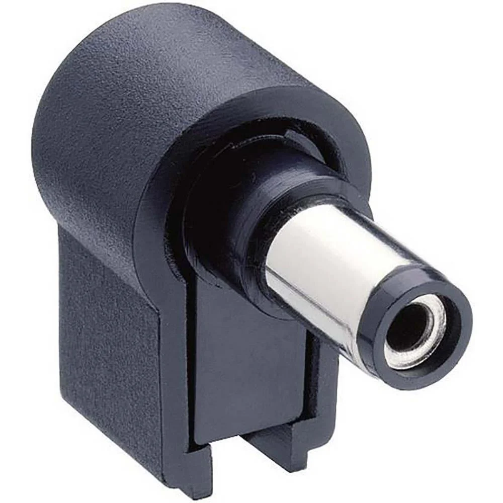 Conector De Pot&ecirc;ncia Masculino Pvc Preto