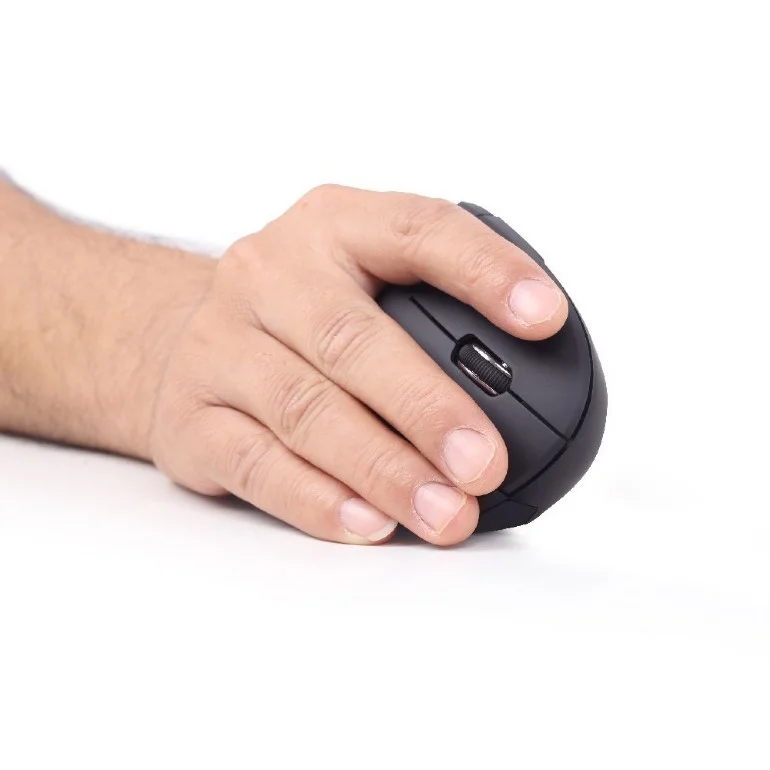 Raton Ergonomico Gembird Inalambrico Negro 6 Boto.