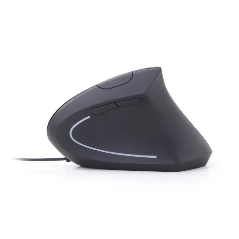 Raton Ergonomico Gembird Negro 6 Botones