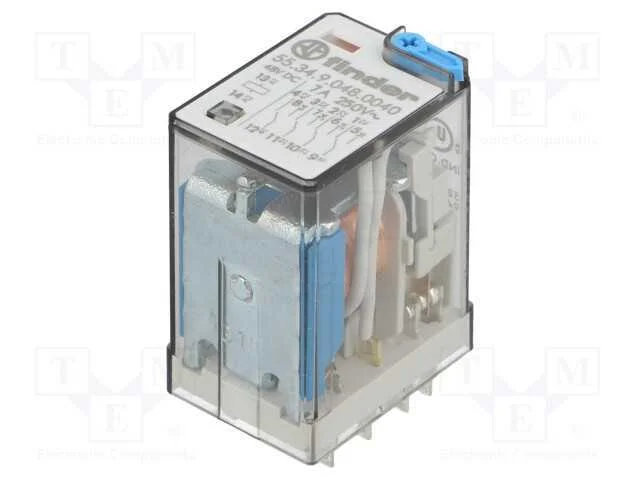 Rel&eacute; Ele. 4pdt 48vdc 7a Max250vac