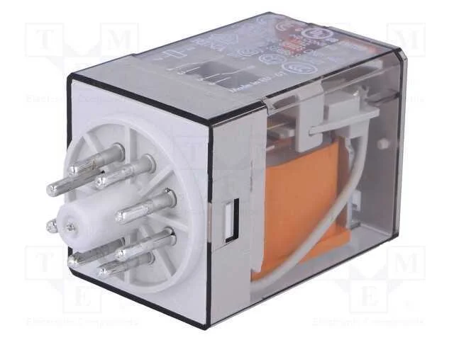 Rel&eacute; Ele. Dpdt 24vca 10a/220vca 10a/24vcc